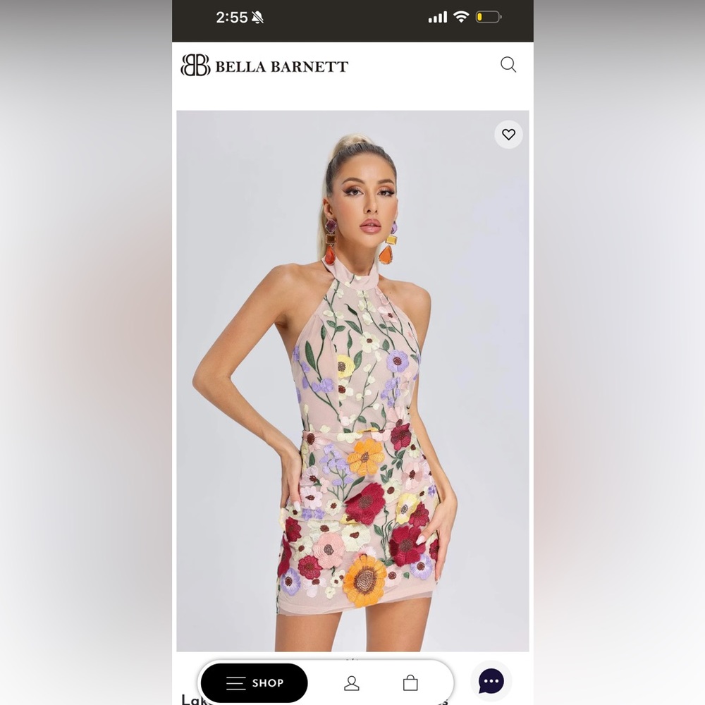 Bella barnett floral dress